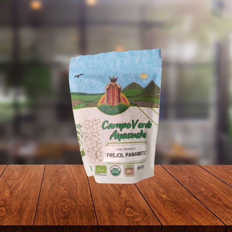 FREJOL PANAMITO ORG 500GR FDA CAMPO VERDE 
