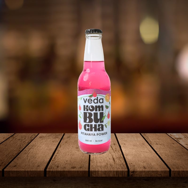 KOMBUCHA PITAHAYA POWER 260ML - VEDA 
