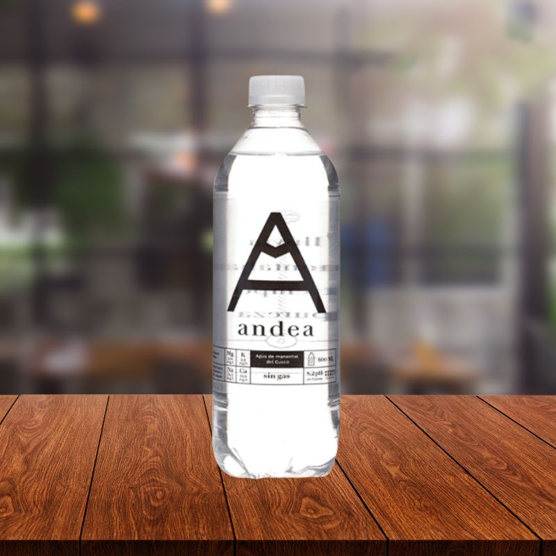Agua sin gas pet 600ml - Andea