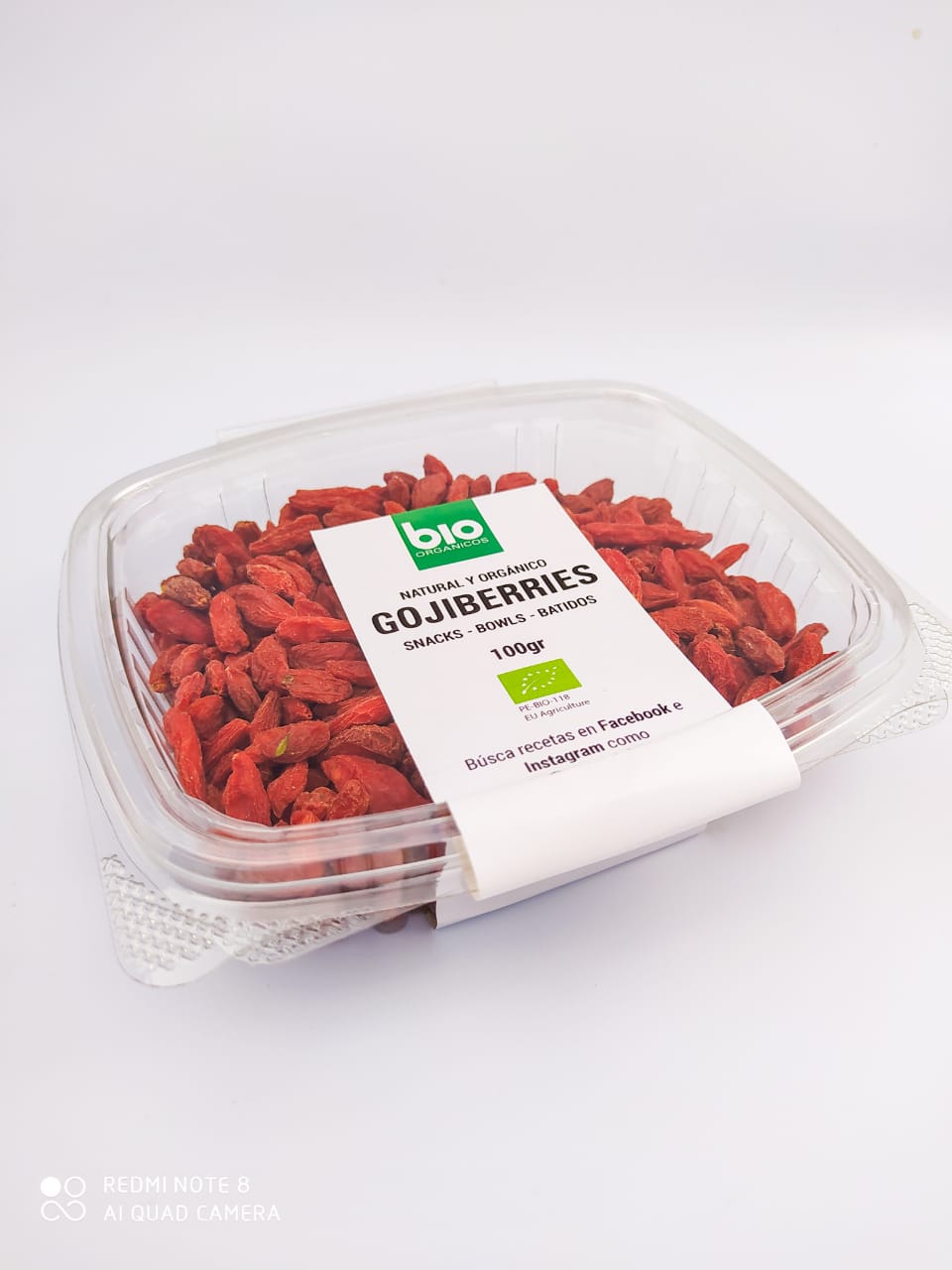 Gojiberries orgánico 100gr - Natural Brands