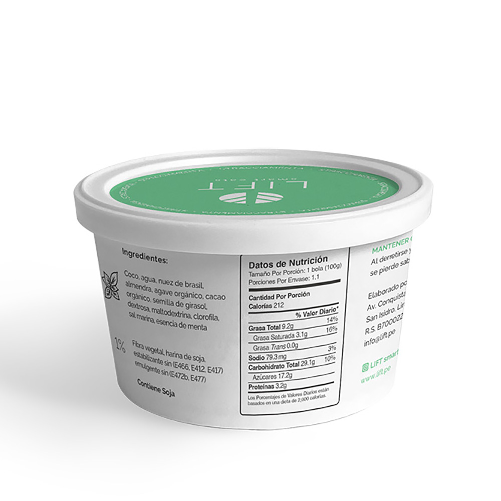 HELADO MENTA 4 OZ - LIFT